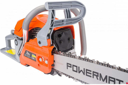 Powermat Αλυσοπρίονο Βενζίνης 4.9hp 6.15kg με Λάμα 40cm