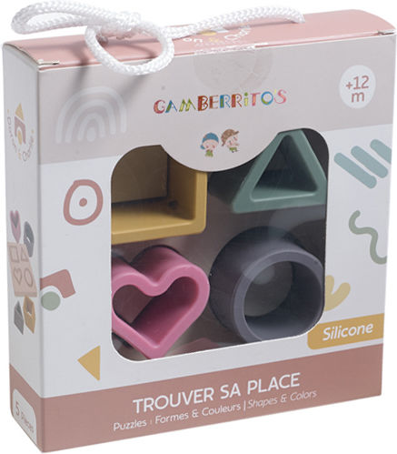 Gamberritos Kids Играчка за подреждане от силикон за 12++ месеца