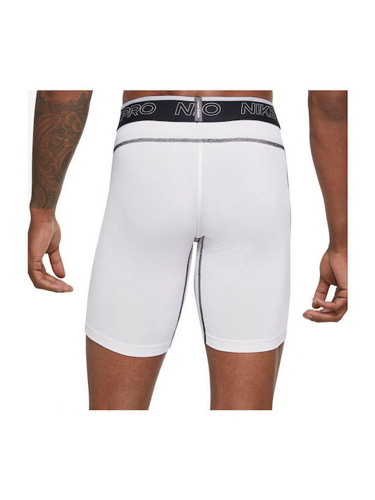 Nike Pro Dri-Fit Men's Sports Short Leggings White