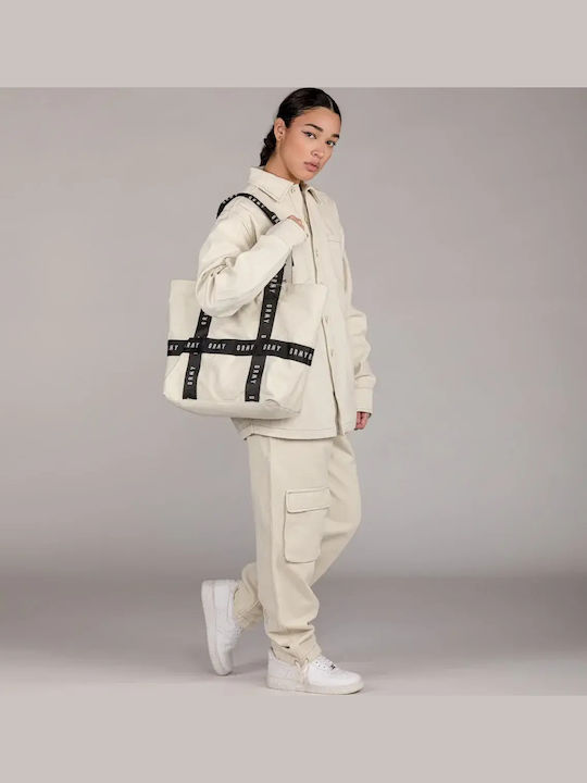 Grimey Snow Fox Canvas Tote Bag Gctb138 Off White One Size