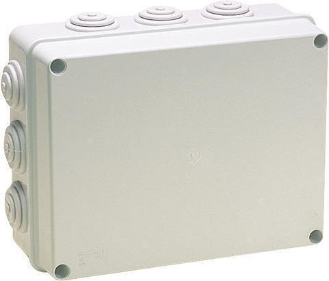 Marlanvil Surface Mounted Electrical Box Branching Watertight IP65 in Gray Color