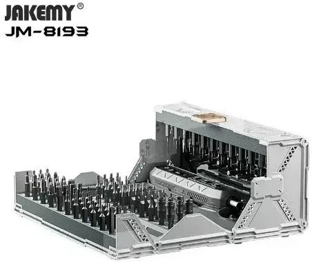 Jakemy JM-8193 Κατσαβίδι Μπαταρίας 3.7V 1x0.5Ah