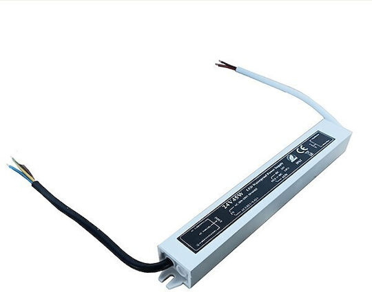 Eurolamp LED Power Supply Waterproof IP67 Power 45W with Output Voltage 24V
