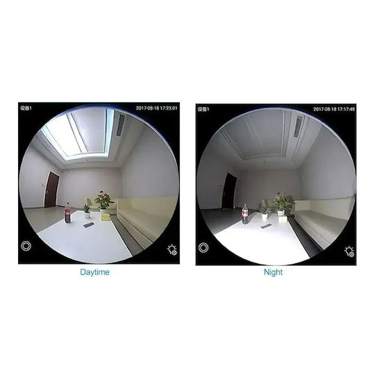 Tele Versteckte Kamera WiFi Lampe 1080p mit Steckplatz für Speicherkarte