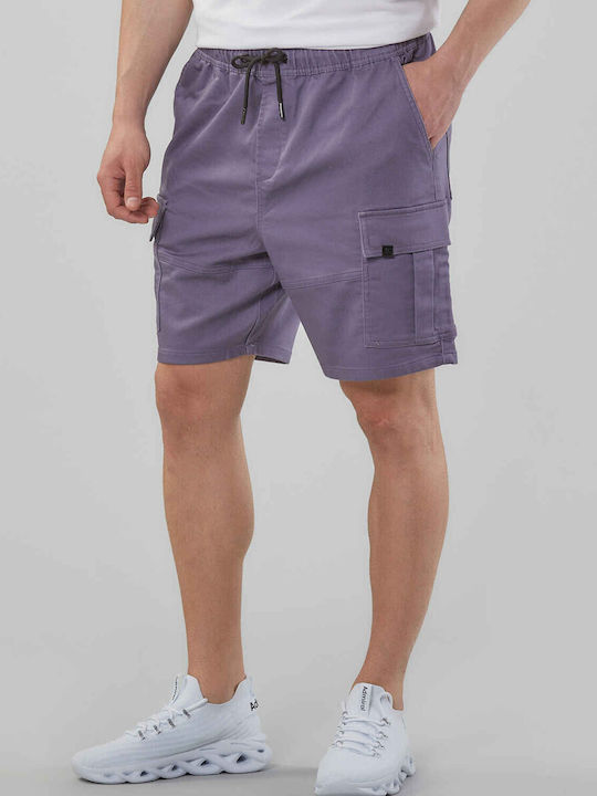 Men's Shorts Cargo Purple