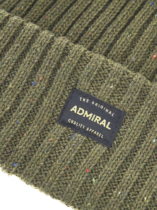Beanie Männer Beanie Gestrickt in Khaki Farbe