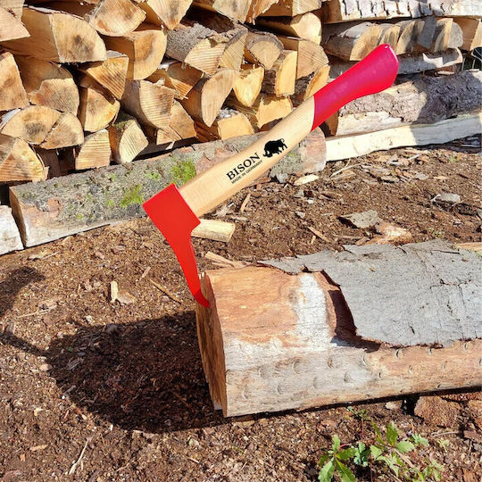 Bison 04-000105 Work Scraper Tool with Wooden Handle