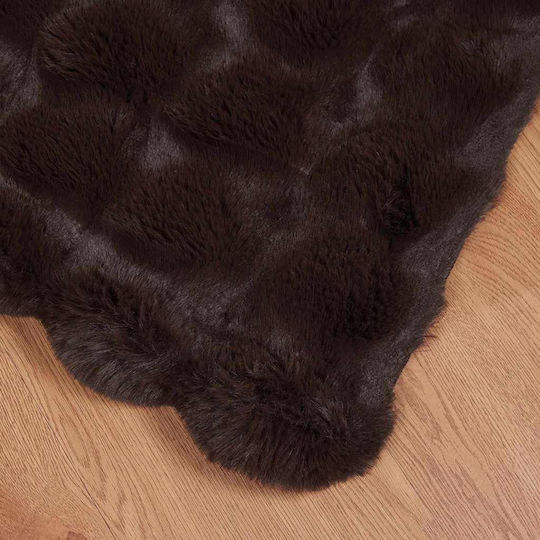 vidaXL Pătură Blănoasă Superdublă 220x240cm Camelopard
