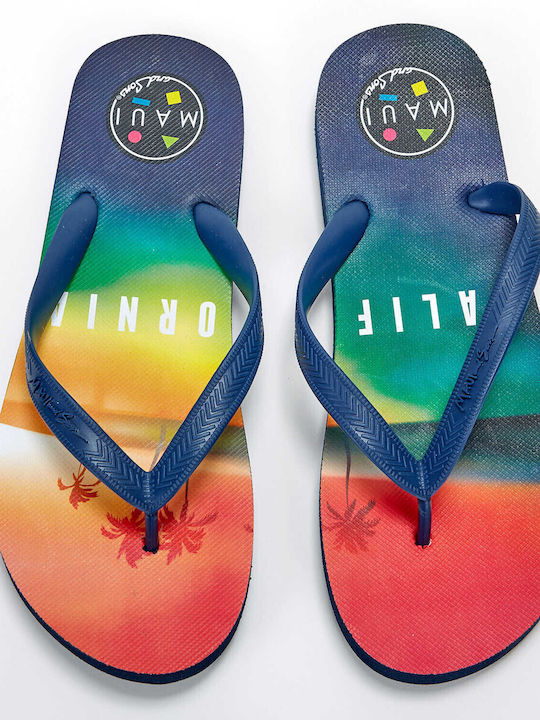 Herren Flip Flops Blau