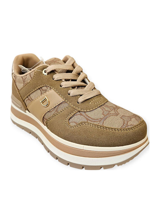 Flatforms Sneakers Coffee