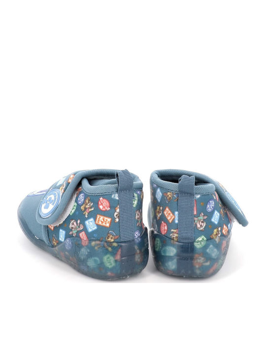 Kinderhausschuhe Stiefel Bunt