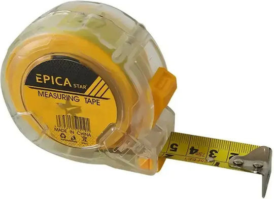 Epica Star Maßband mit automatischem Rücklauf 10m