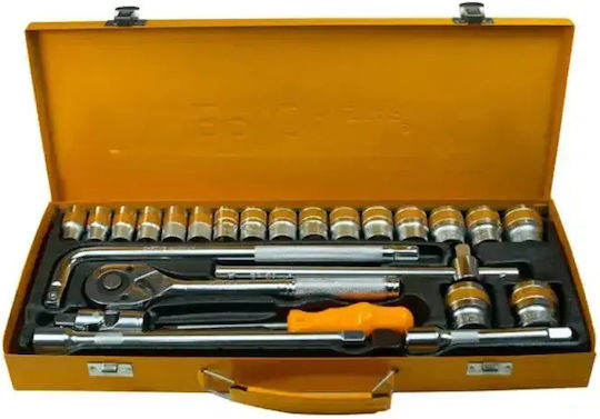 Epica Star Set Ratchet 1\2" 25pcs