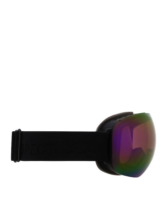 Red Bull Spect Ski & Snowboard Goggles Kids Black with Lens in Black Color