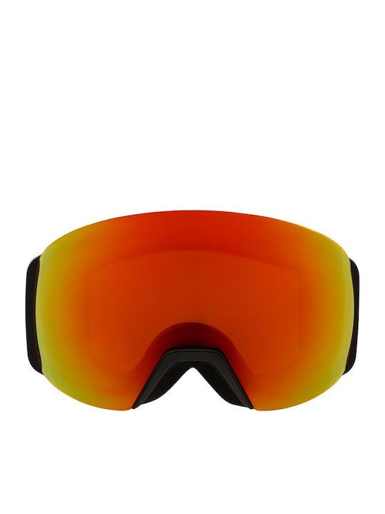 Red Bull Spect Ski & Snowboard Goggles Kids Black with Lens in Black Color Red Bull Spect Ski & Snowboard Goggles Kids Black with Lens in Black Color