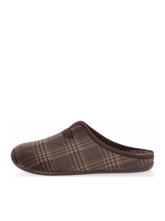 Adam's Shoes Men's Slipper Brown