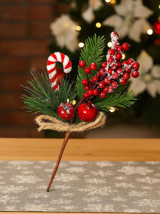 Crăciun Decorativ Plastic Sucursala Lungime 24cm.