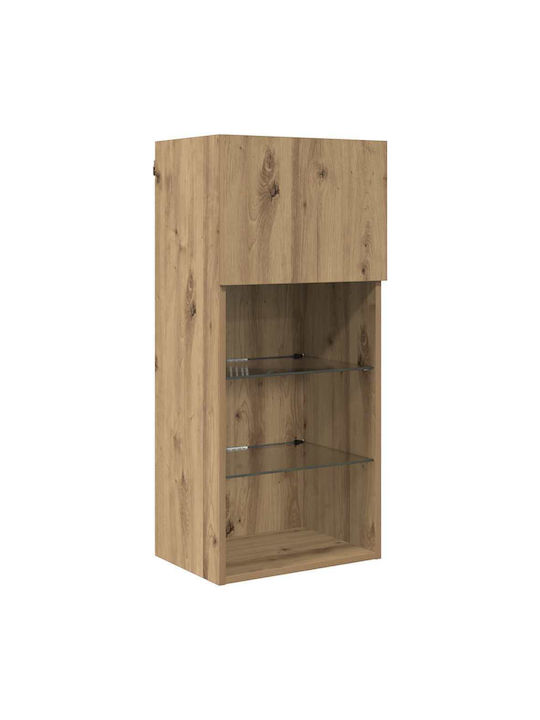 Ντουλάπι Τοίχου με LED Artisan Artisan Oak 40.5x30x90εκ.
