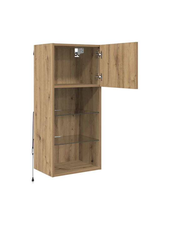 Ντουλάπι Τοίχου με LED Artisan Artisan Oak 40.5x30x90εκ.