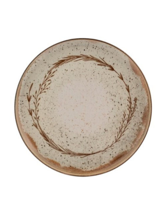 Kutahya Porselen Beige Porcelain Dinnerware Set 18pcs