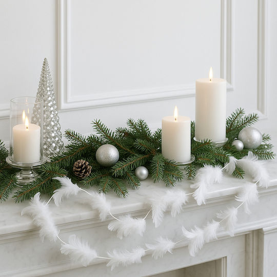 Fééric Lights and Christmas Χριστουγεννιάτικη Γιρλάντα Λευκή