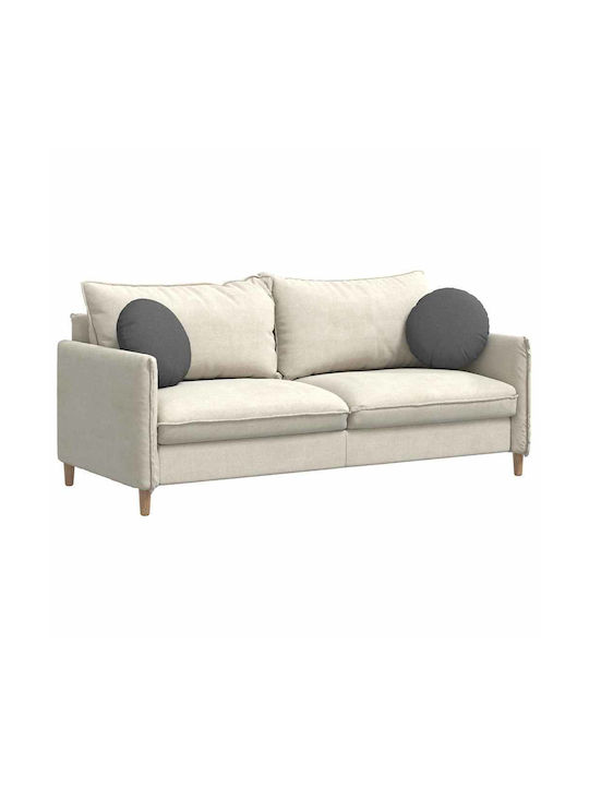 vidaXL Възглавница за диван Dark Gray 2бр 30x30см.