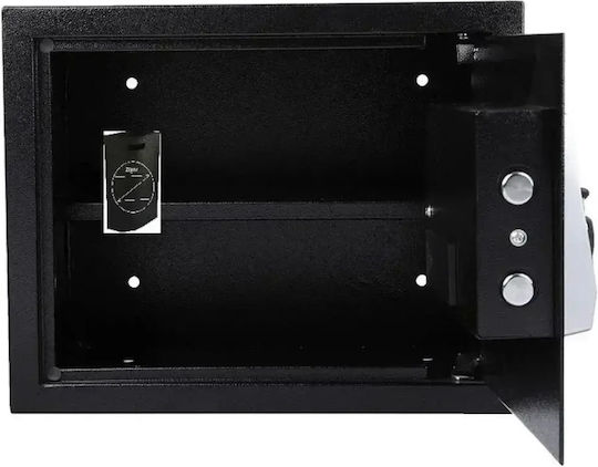 Factory XS-T-20 Seif cu Blocare Digitală și Cheie cu Dimensiunile L31xW20xH20cm cu Greutatea 4.5kg 101556