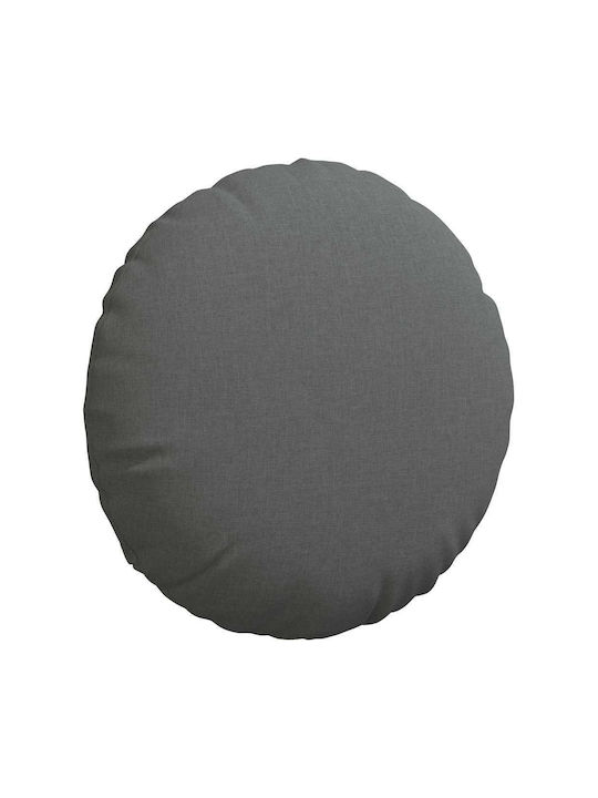 vidaXL Μαξιλάρι Καναπέ Σκούρο Γκρι 60x60εκ.