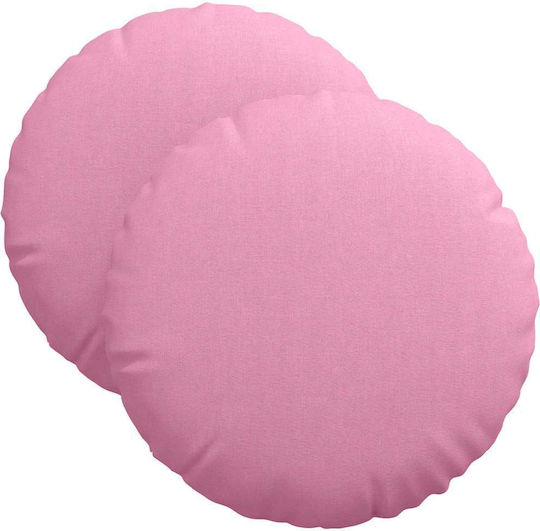 vidaXL Sofa Cushion Pink 2pcs 40x40cm.