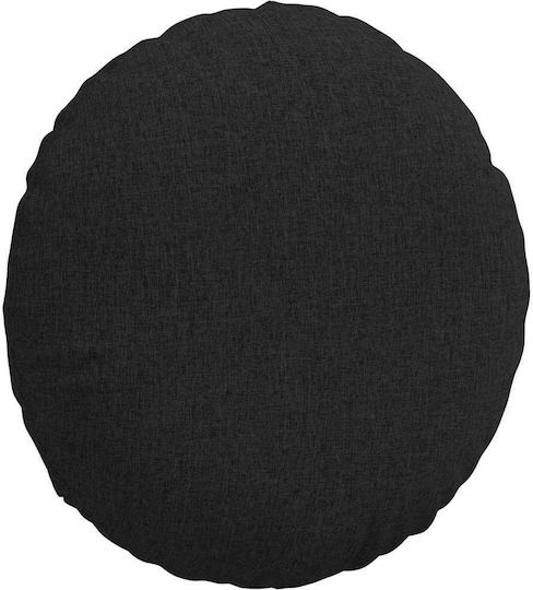 vidaXL Sofa Cushion Black Velvet-Black Metal 2pcs 80x80cm.