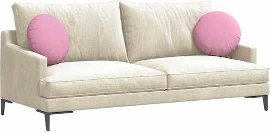 vidaXL Sofa Cushion Pink 2pcs 40x40cm.