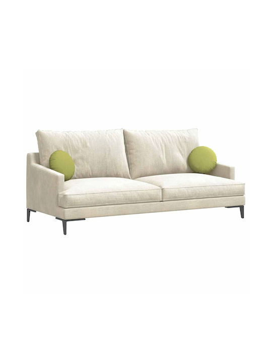 vidaXL Възглавница за диван Light Green 2бр 30x30см.