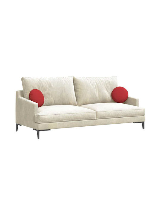 vidaXL Sofa-Kissen Red 2Stück 30x30cm.