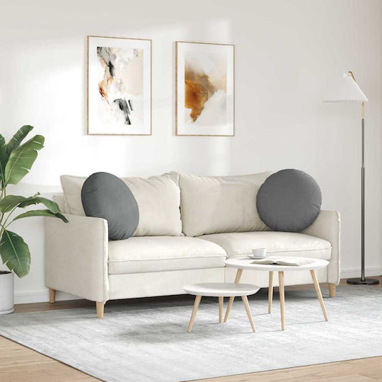 vidaXL Sofa Cushion Dark Gray 2pcs 50x50cm.
