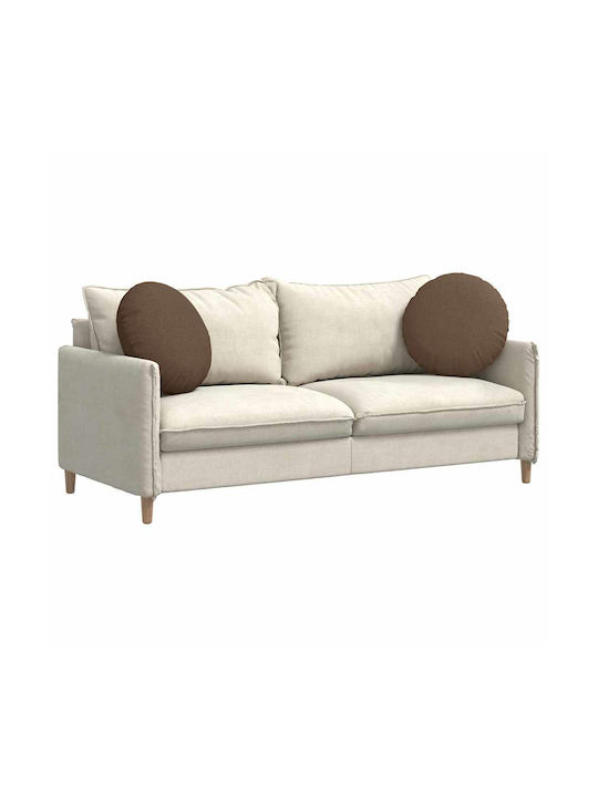 vidaXL Sofa Cushion Brown 2pcs 50x50cm.