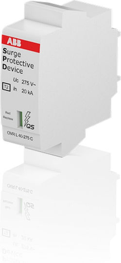 Abb Ersatzsicherung für Blitzschutz Typ T2 Einpolig Maximale Entladungsstromstärke 40kA 40-275 C Qs
