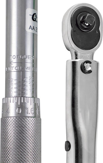 JBM Torque Wrench Drive Size 1/4" Torque 2-24 Nm With Length 27cm