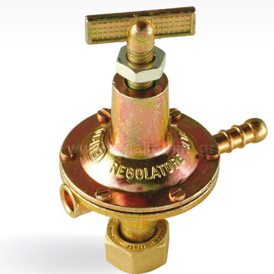 Mondial Gasdruckregler Niederdruck Externe Einstellung Maximaler Durchfluss 8 kg/h
