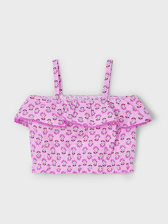 Kids' Shirt Sleeveless Purple