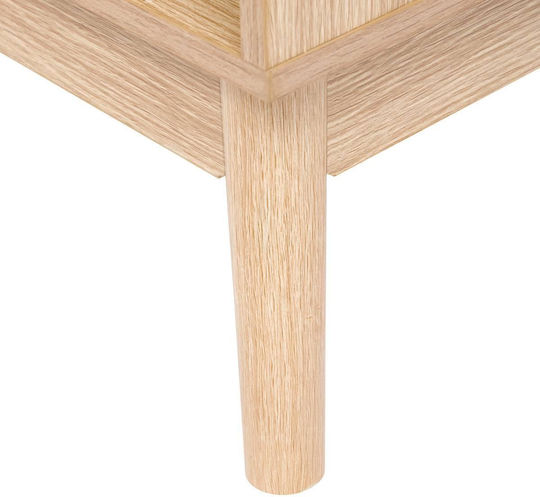Abana Wooden Bookcase 80x30x160cm