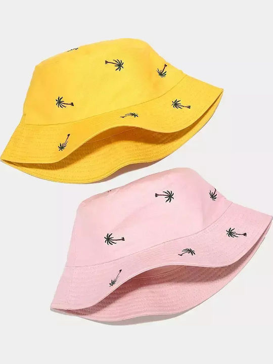 Pandaboo Fabric Women's Bucket Hat Yellow