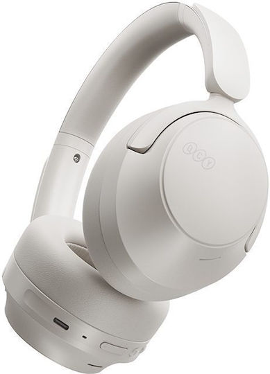 QCY H3S Bluetooth Wireless Over Ear Headphones White
