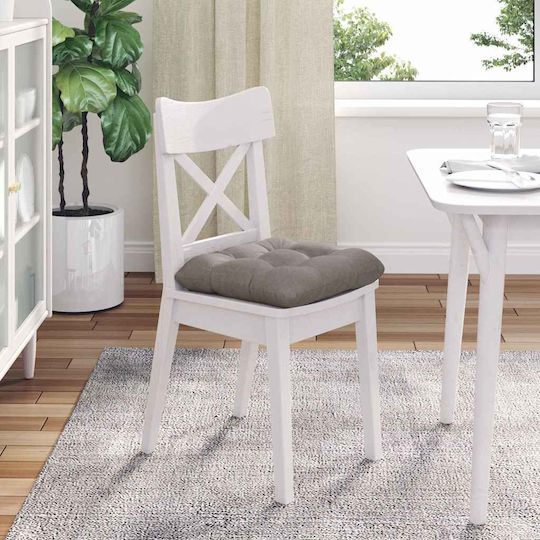 vidaXL Kissen Für Das Sofa Braun 40x40cm