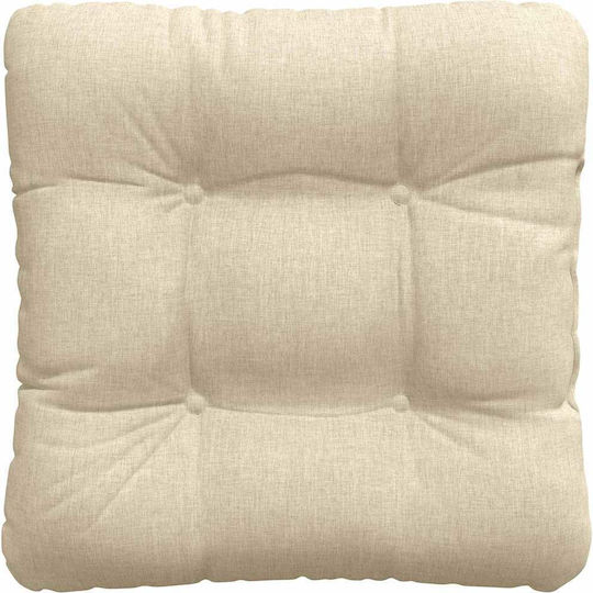 vidaXL Възглавница за Диван Бежова 40x40см