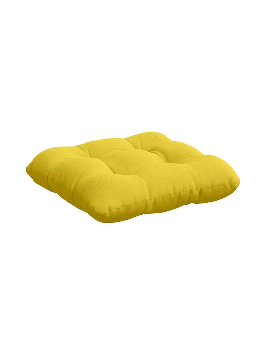 vidaXL Μαξιλάρι Καναπέ Κίτρινο 45x45εκ.