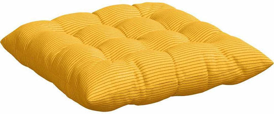 vidaXL Μαξιλάρι Καναπέ Κίτρινο 40x40εκ.