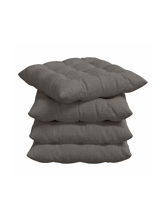 vidaXL Grau Sofa-Kissen 40x40cm