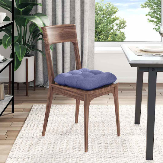 vidaXL Възглавница за диван Синя 40x40см