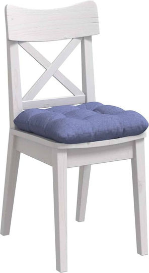 vidaXL Възглавница за диван Синя 40x40см