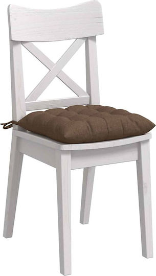 vidaXL vidaXL Zierkissen Braun 40x40cm